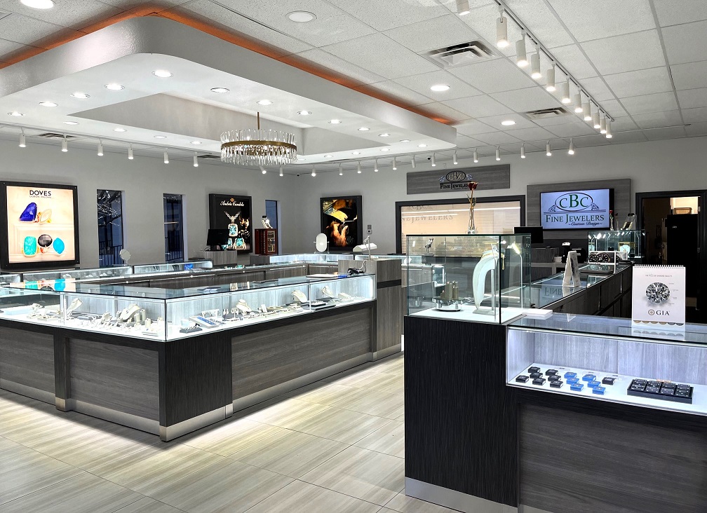 Jewelry showcase display